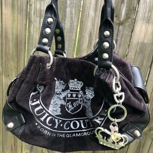 Vintage Black Juicy Couture Purse